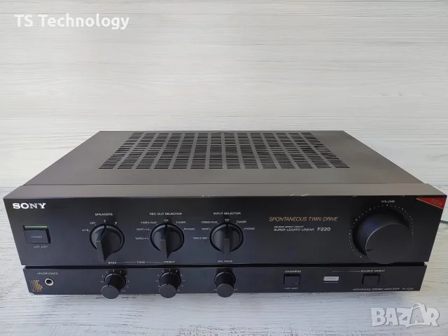 Стерео Усилвател Sony TA-F220 – Spontaneous Twin Drive, Made in Japan