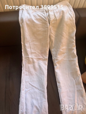 Мъжки ленен панталон HUGO BOSS, снимка 12 - Панталони - 51553114