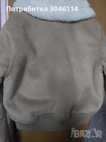 велурено яке Zara, снимка 5 - Якета - 56149617