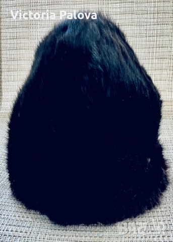 Шапка от заек с лъскав косъм  за модерни малки момичета, снимка 14 - Шапки - 52268547