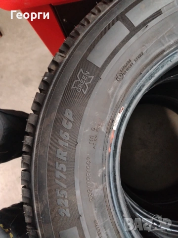 4бр.летни гуми 225/75/16C Michelin, снимка 5 - Гуми и джанти - 53213791