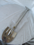 Нова, малка лопатка - шансов инструмент от неръждаема хром никелова стомана,арт,старинна,винтидж, снимка 1 - Други ценни предмети - 36249268
