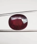 Класен тъмно червен естествен рубин с рядък 5.24кт.! Сертифициран! Нов!, снимка 3