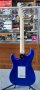 Електрическа китара цвят син металик, снимка 4
