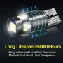 Комплект LED крушки T10 (W5W) 18 SMD диода с CANBUS - 12V-24V/6000K, снимка 5
