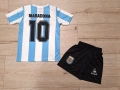 Детски екип на МАРАДОНА # Аржентина #ретро модел 1986!!!, снимка 1