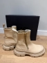 Karl Lagerfeld бежови масивни боти, снимка 4