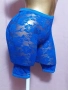 S/M Дантелен къс клин в синьо, снимка 3
