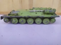 Стар метален макет на танк, снимка 3