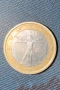 Италиански монета от 1 евро-2002 година, снимка 2