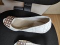  Бели дамски обувки , снимка 1 - Дамски елегантни обувки - 41760121