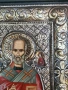 Сребърна икона на Свети Никола, снимка 3