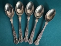 🥄 Винтидж посребрени лъжички – малко бижу за вашата любима чаша кафе или чай, снимка 1