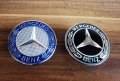 Емблема Мерцедес Mercedes Benz Тапа с две краета 57мм, снимка 1
