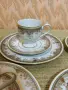 Елегантен, класически порцеланов сервиз за кафе/ чай на Noritake Ireland от 18 части, снимка 11
