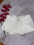 Дънкови къси панталони бели изчистен модел еластични , снимка 4