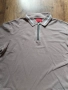 hugo dolmar 213 zip polo - страхотна мъжка тениска SLIM FIT КАТО НОВА ХЛ, снимка 3