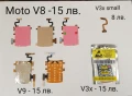 Лентови кабели за Motorola V8,V3X,V9,L6,L7,A1200,W375,U6,MPX220,W510,V600,V620,V300,V500,V525,V550, снимка 1