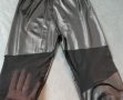 M/L дълъг клин с кожен/мокър ефект и тюлени платки на краката, снимка 4