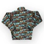 Patagonia Striped Sediment Hills Wave Pattern Synchilla Sweater Pullover Snap Fleece !RARE!, снимка 4