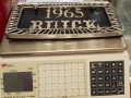 BUICK 1965 Стара - винтидж автомобилна  метална табела с хромирана рамка, снимка 6
