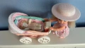 Ретро кукла Шели Barbie с количка за кукли, снимка 3