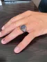 Мъжки Сребърни Пръстени с Естествени Камъни , снимка 10