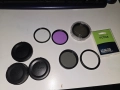 Аксесоари за Nikon: батерии EN-EL14, филтри 52 мм и капачки, снимка 4