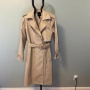 Кожен бежов тренч Forever 21, снимка 2