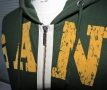 Gant Mens Green Hoodie Full Zip Size L - мъжки суичър с качулка, снимка 4