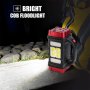3770 Мощен ярък соларен фенер с дръжка LED COB светлина 38 W, снимка 9