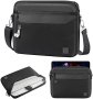 Нова черна чанта за лаптоп работа пътуване Преносим калъф iPad  Samsung, снимка 1 - Калъфи, кейсове - 41875365