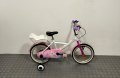  Детско колело за момиче Btwin 16 цола / велосипед / , снимка 1 - Детски велосипеди, триколки и коли - 42398884