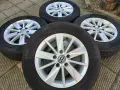 Лети джанти 15ки 5х112 + летни гуми 195/65/15 Continental, снимка 1