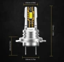 H7 Led автомобилни крушки, снимка 4