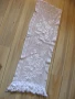Ръчно плетено перде, ковьор ,памук 133х42см., снимка 1