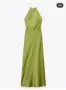 Сатенена Рокля Zara, снимка 1