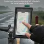 Водоустойчива стойка за телефон за велосипед Yesido C333 с въртене на 360°/Черен Баркод : 2404658, снимка 1