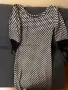 Рокля в черно и бяло, снимка 3