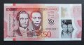 Банкнота. Ямайка. 50 долара. 2022 година. UNC. Полимер., снимка 2