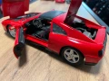 MAISTO метална колекционерска количка FERRARI 348 Testarosa,мащаб 1:18, снимка 4