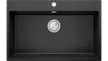 Графит кухненска мивка от гранит Рига 80 XXL 780 x 500 мм, снимка 5