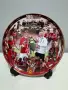 Колекционерска чиния Manchester United – Danbury Mint „100 Years at the Top!“ (#6364), снимка 1