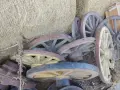 стари дървени колела, снимка 3