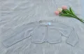 Детско болеро цвят бяло злато 18-24 месеца, снимка 5