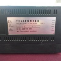 TELEFUNKEN VIDEO RECORDER 920 VHS, снимка 9 - Плейъри, домашно кино, прожектори - 33817175