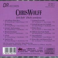 Chris Wolfe-Ich Lieb dich sowieso, снимка 2 - CD дискове - 34707069