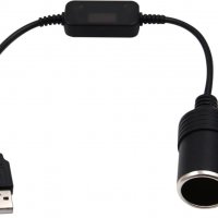 Адаптер запалка за кола - USB 5V - 12V, снимка 1 - Друга електроника - 40048047