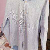 Мъжка риза с дълъг ръкав Zara, снимка 1 - Ризи - 42391255