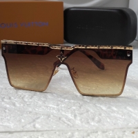Louis Vuitton 2022 висок клас мъжки слънчеви очила унисекс дамски тип маска, снимка 2 - Слънчеви и диоптрични очила - 36083289